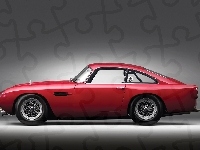Czerwony, Aston Martin DB4