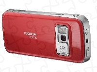 Srebrny, Czerwony, Nokia N73