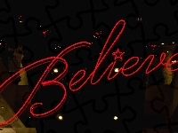 Neon, Czerwony, Believe