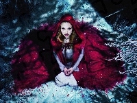 Czerwony Kapturek, Amanda Seyfried, Śnieg