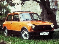 Dach, Ruiny, Pomarańczowy, Autobianchi A112, Rozsuwany