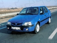 Dacia Solenza, Niebieska, Sedan