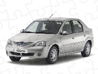 Dacia Logan, Przód, Atrapa