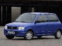 Daihatsu Cuore, Niebieskie, Kołpaki