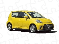 Daihatsu Sirion, Żółte, Alufelgi