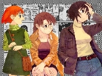 Azumanga Daioh, dziewczyny