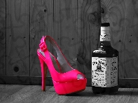Jack Daniels, Butelka, Whisky, Szpilka