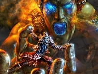 Ręka, Demon, Wojownik