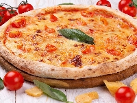 Deska, Pomidorki, Pizza