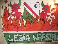 Diabły, Legia Warszawa, Płomienie