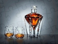 Diamond Jubilee, Whisky, Szklaneczki