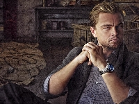 Mężczyzna, Aktor, Leonardo DiCaprio, Grafika komputerowa, Portret