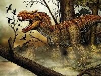 Dinozaur, Drzewa