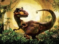 Dinozaur, Wiewiór, Epoka lodowcowa 3 Era dinozaurów, Ice Age Dawn of the Dinosaurs, Dżungla