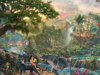 Disney, Thomas Kinkade, Księga Dżungli