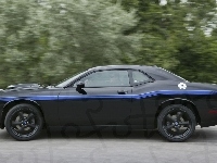 Czarny, Dodge Challenger