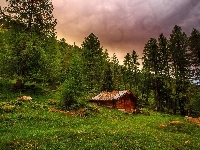 Góry, Domek, Szwajcaria