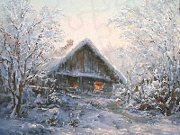 Zima, Domek, Widoczek