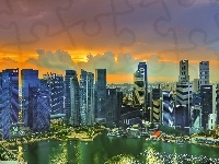 Drapacze Chmur, Miasto, Singapur