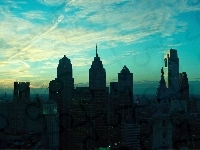 Drapacze chmur, Wieżowce, Zdjęcie miasta