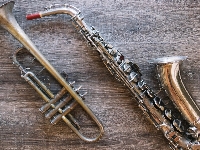 Trąbka, Instrumenty, Saksofon, Drewno