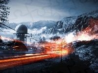 Droga, Battlefield 3, Drzewa