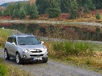 Droga, Opel Antara, Las