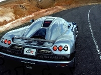 Droga, Koenigsegg CCX, Wzgórza
