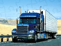 Droga, Freightliner, Ciężarówka