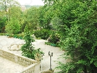 Drzewa, Ogród, Prezydencki, Fontanna