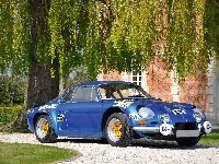 1961, Drzewo, Zabytkowy, Renault Alpine A-110, Dom