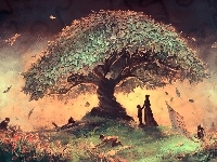 Drzewo, Cyril Rolando, Ludzie