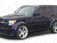 Drzwi, Dodge Nitro, Klamki, Tuning