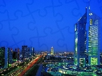 Noc, Dubaj, Panorama