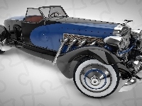 Duesenberg Sj Boattail Speedster, Zabytkowy, 1933