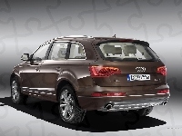 Dyfuzor, Audi Q7, Tył