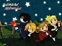 dzieci, ludzie, gwiazdy, Full Metal Alchemist