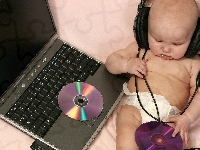 DJ, Dziecko, Laptop