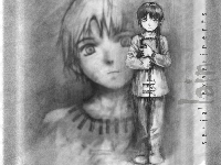 dziecko, Serial Experiments Lain, książka