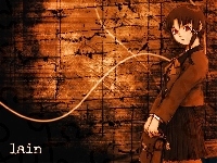 teczka, dziewczyna, Serial Experiments Lain