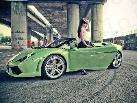 Dziewczyna, Gallardo, Lamborghini