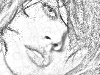 Portret, Dziewczyna, Rysunek