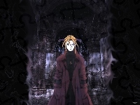 dziewczyna, Witch Hunter Robin, płaszcz