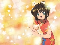 dziewczyna, Cardcaptor Sakura, gwiazdy