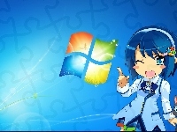 Spinka, Dziewczyna, Windows