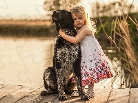 Pies, Dziewczynka, Przyjaźń