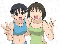 dziewczyny, Azumanga Daioh, stroje