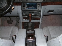 Dźwignia, Radio, BMW 7, E65, Panel