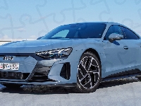 Bok, Przód, Audi e-Tron GT