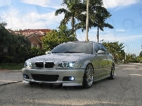 E46, Srebrne, BMW 3, Palma